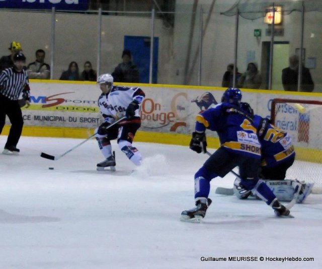 Photo hockey match Dijon  - Grenoble  le 22/12/2012