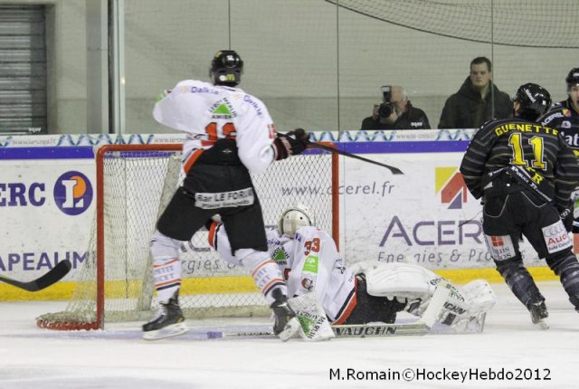 Photo hockey match Rouen - Amiens  le 22/12/2012
