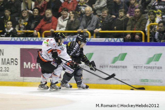 Photo hockey match Rouen - Amiens  le 22/12/2012
