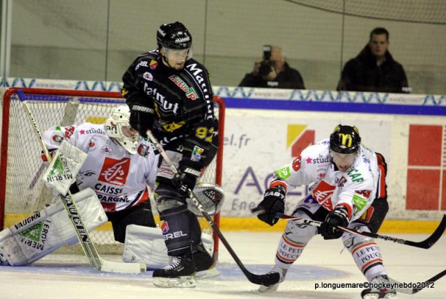 Photo hockey match Rouen - Amiens  le 22/12/2012