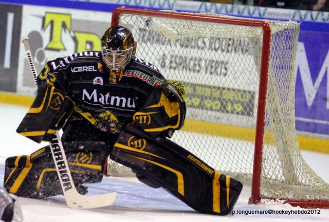 Photo hockey match Rouen - Amiens  le 22/12/2012
