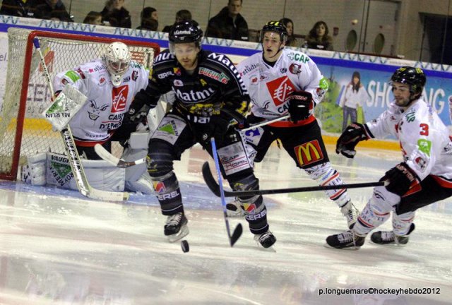 Photo hockey match Rouen - Amiens  le 22/12/2012