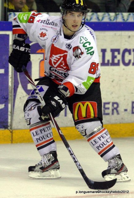 Photo hockey match Rouen - Amiens  le 22/12/2012