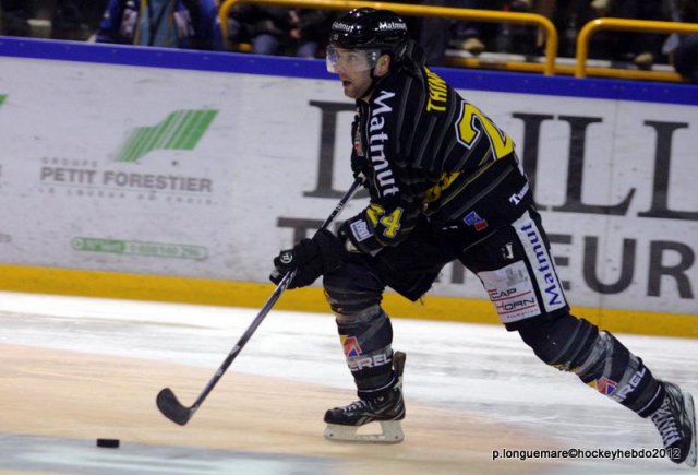 Photo hockey match Rouen - Amiens  le 22/12/2012