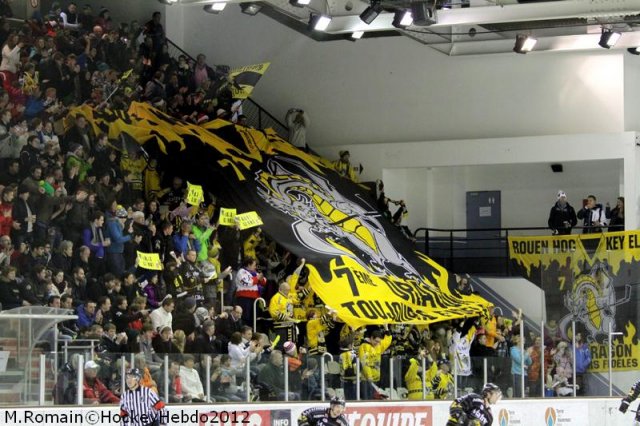 Photo hockey match Angers  - Rouen le 26/12/2012