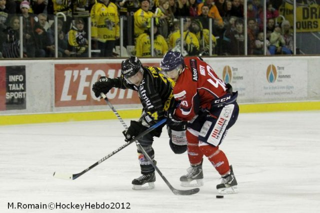 Photo hockey match Angers  - Rouen le 26/12/2012