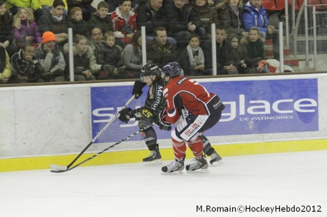 Photo hockey match Angers  - Rouen le 26/12/2012