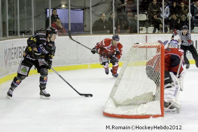 Photo hockey match Angers  - Rouen le 26/12/2012