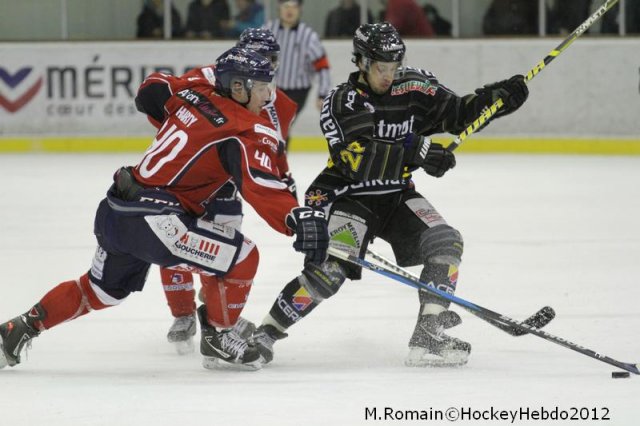 Photo hockey match Angers  - Rouen le 26/12/2012