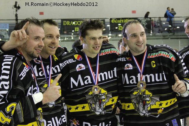Photo hockey match Angers  - Rouen le 26/12/2012