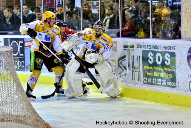 Photo hockey match Angers  - Strasbourg  le 29/12/2012