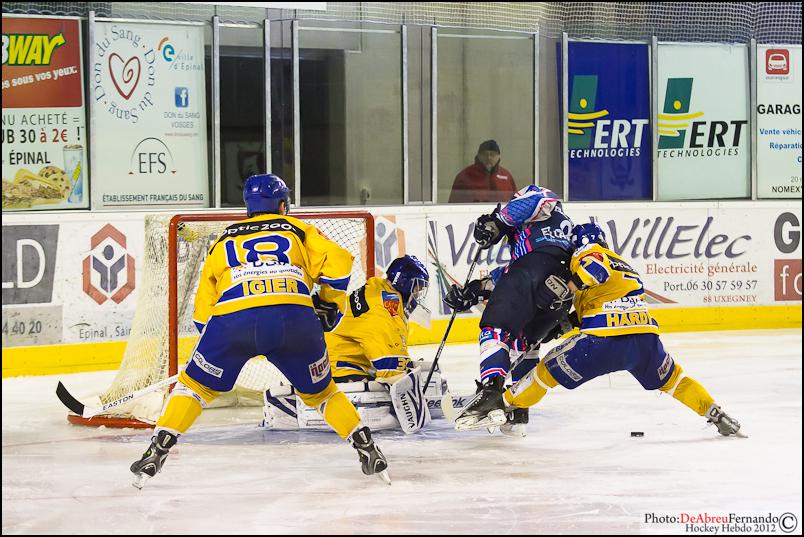 Epinal  3 - 6 Dijon 