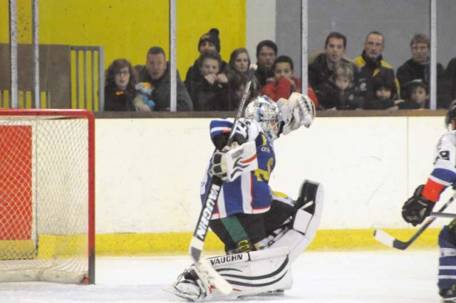 Photo hockey match Caen  - Briançon  le 29/12/2012
