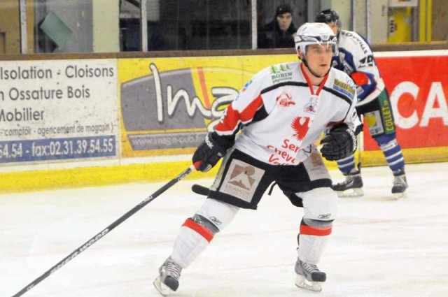 Photo hockey match Caen  - Briançon  le 29/12/2012