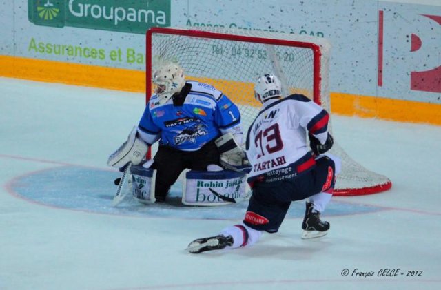 Photo hockey match Gap  - Grenoble  le 29/12/2012