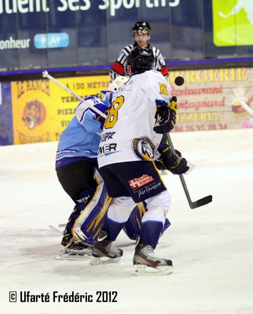 Photo hockey match Villard-de-Lans - Chamonix  le 29/12/2012