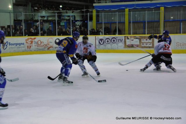 Photo hockey match Dijon  - Amiens  le 02/01/2013
