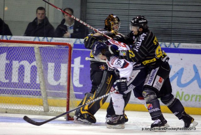 Photo hockey match Rouen - Angers  le 02/01/2013