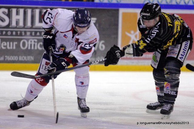 Photo hockey match Rouen - Angers  le 02/01/2013