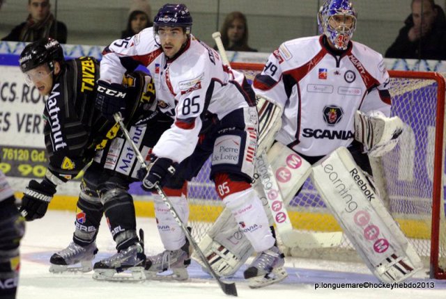 Photo hockey match Rouen - Angers  le 02/01/2013
