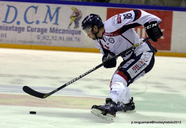 Photo hockey match Rouen - Angers  le 02/01/2013