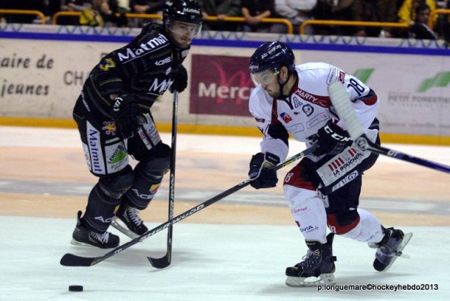 Photo hockey match Rouen - Angers  le 02/01/2013
