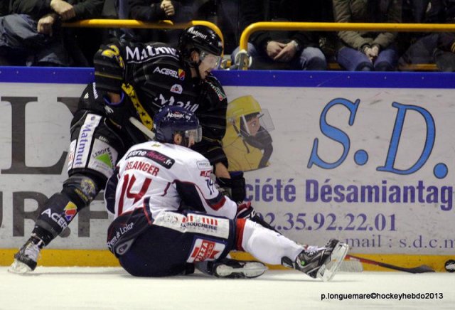 Photo hockey match Rouen - Angers  le 02/01/2013