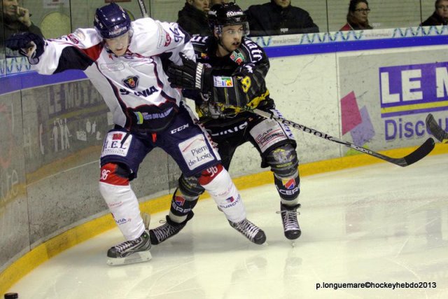 Photo hockey match Rouen - Angers  le 02/01/2013