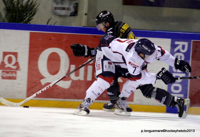 Photo hockey match Rouen - Angers  le 02/01/2013