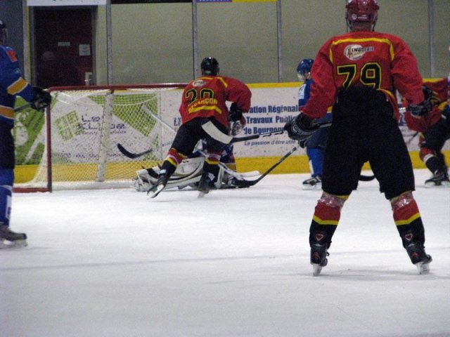 Photo hockey match Dijon II - Besançon le 05/01/2013