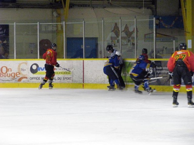 Photo hockey match Dijon II - Besançon le 05/01/2013