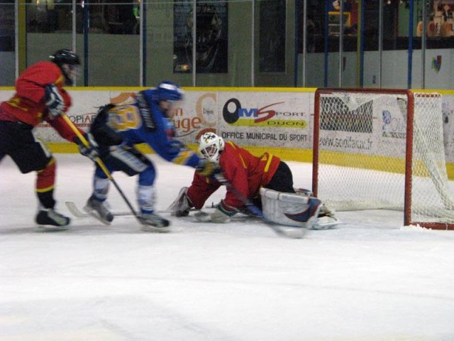 Photo hockey match Dijon II - Besançon le 05/01/2013