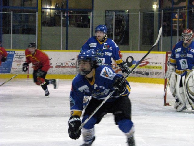 Photo hockey match Dijon II - Besançon le 05/01/2013