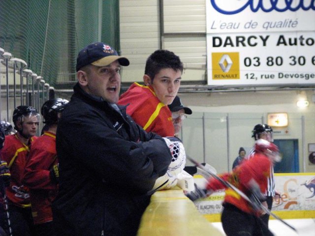 Photo hockey match Dijon II - Besançon le 05/01/2013
