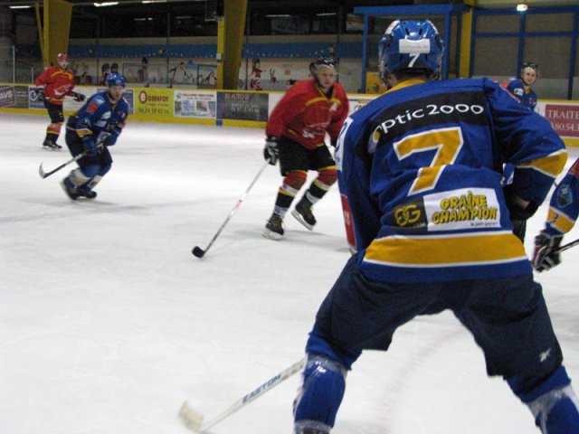 Photo hockey match Dijon II - Besançon le 05/01/2013