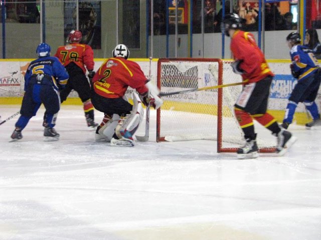 Photo hockey match Dijon II - Besançon le 05/01/2013