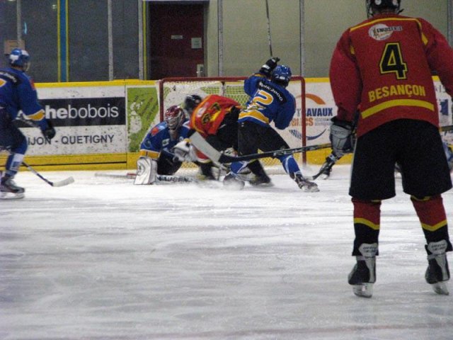 Photo hockey match Dijon II - Besançon le 05/01/2013