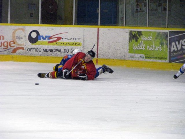 Photo hockey match Dijon II - Besançon le 05/01/2013