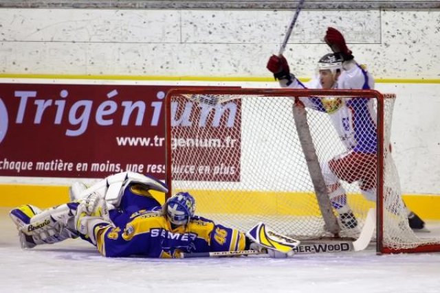 Photo hockey match Chamonix  - Epinal  le 15/11/2008