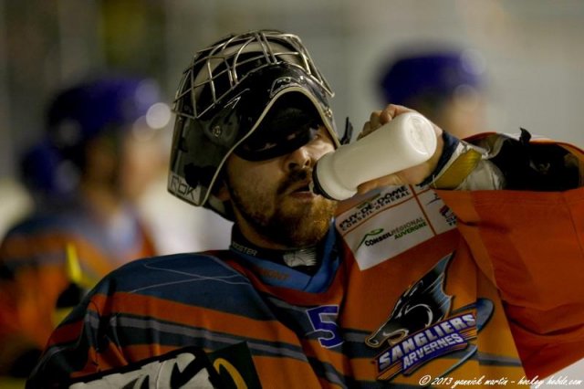 Photo hockey match Clermont-Ferrand - Courchevel-Méribel-Pralognan le 05/01/2013