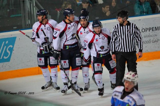 Photo hockey match Gap  - Angers  le 05/01/2013