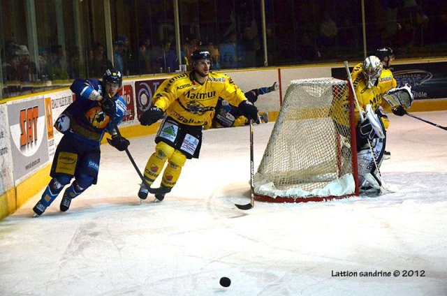 Photo hockey match Chamonix  - Rouen le 05/01/2013