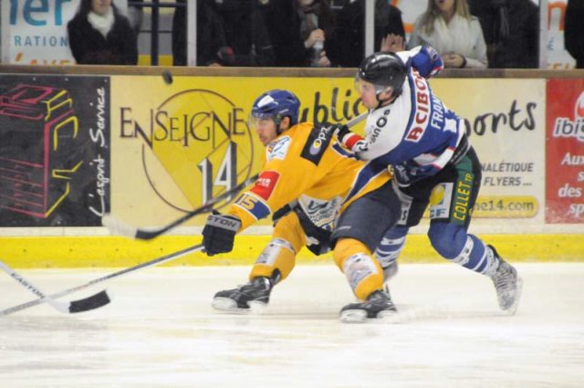 Photo hockey match Caen  - Dijon  le 05/01/2013