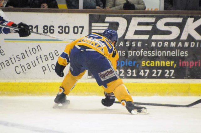 Photo hockey match Caen  - Dijon  le 05/01/2013