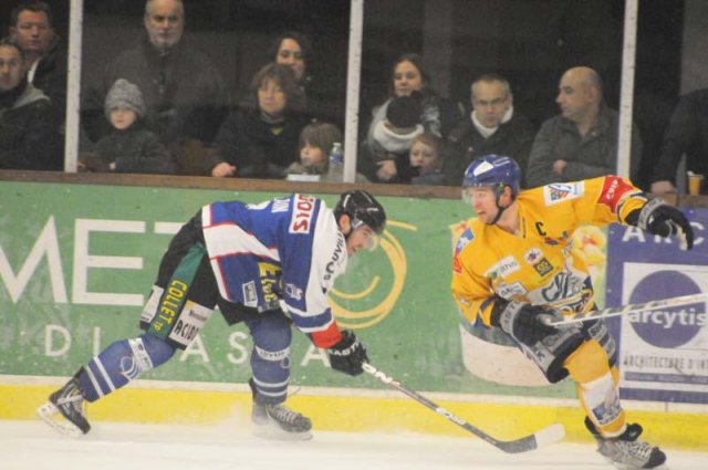 Photo hockey match Caen  - Dijon  le 05/01/2013