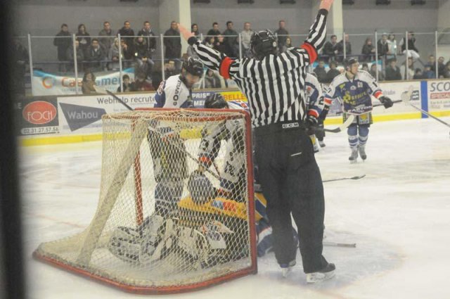 Photo hockey match Caen  - Dijon  le 05/01/2013