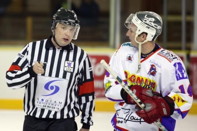 Photo hockey match Chamonix  - Epinal  le 15/11/2008