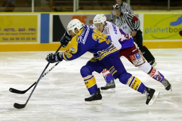 Photo hockey match Chamonix  - Epinal  le 15/11/2008