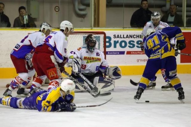 Photo hockey match Chamonix  - Epinal  le 15/11/2008