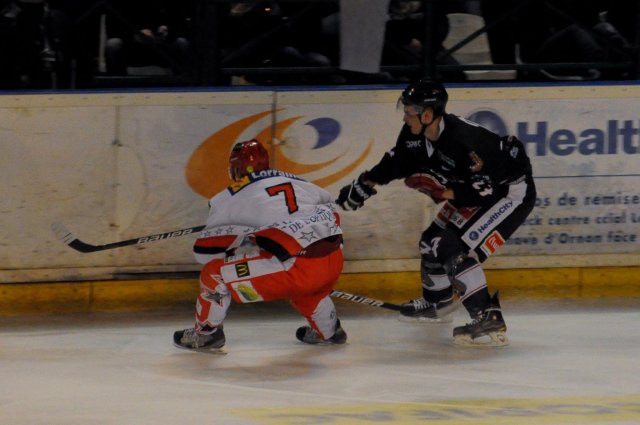 Photo hockey match Bordeaux - Amnéville le 12/01/2013